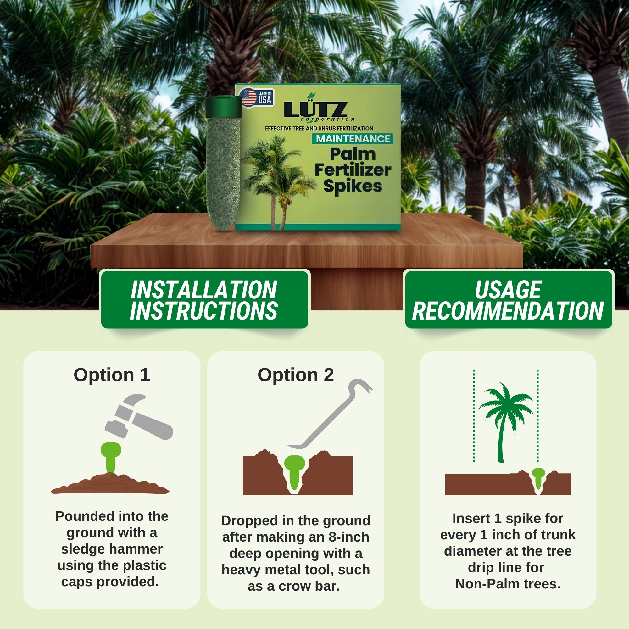 Lutz Palm Tree Fertilizer Spikes - Image 6