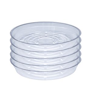 Clear Vinyl Plant Saucer 5-Pack