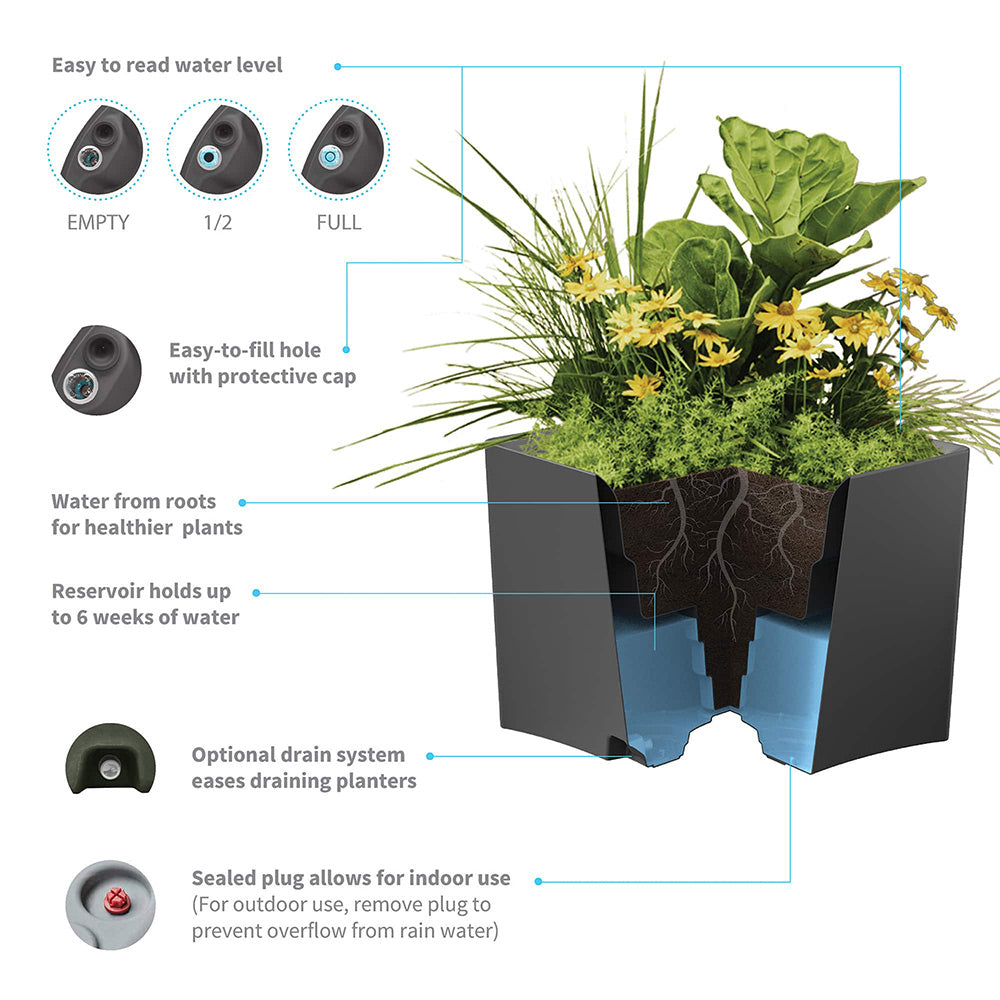Crescent Garden Pinch Planter - Image 6