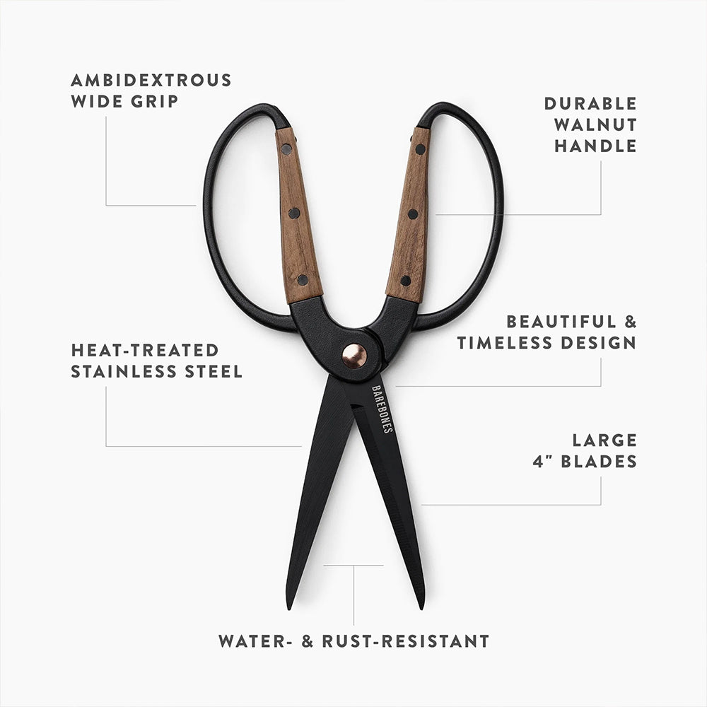 Barebones Rust-Resistant Steel Garden Scissors - Image 4