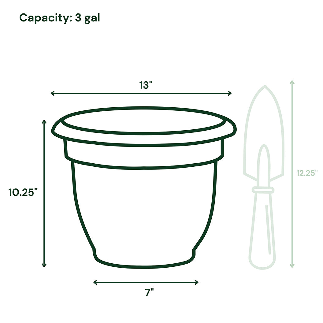 Bloem Ariana Self-Watering Planter in Terra Cotta - Image 8